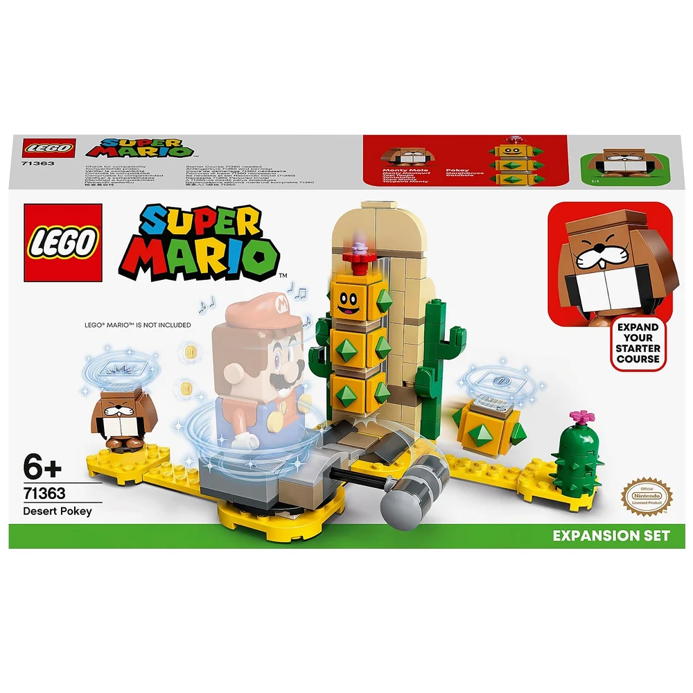 LEGO Super Mario Wüsten-Pokey – Erweiterungsset (71363) Bild 1
