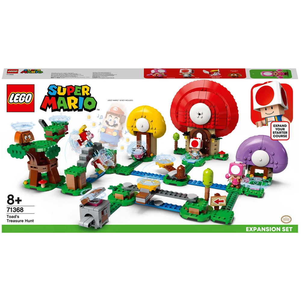 LEGO 71368 Super Mario Toads Schatzsuche – Erweiterungsset, Bauspiel Bild 1