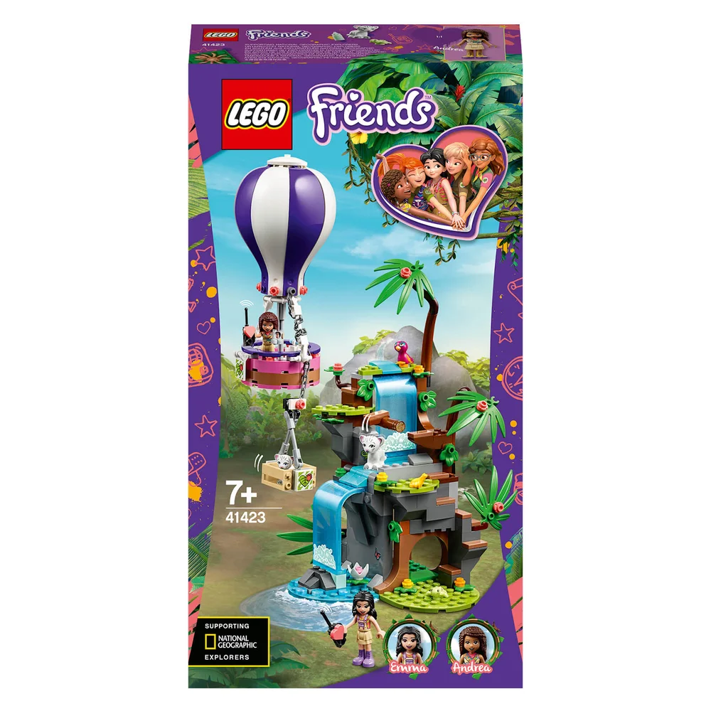 LEGO Friends: Tiger-Rettung mit Heißluftballon (41423) Bild 1