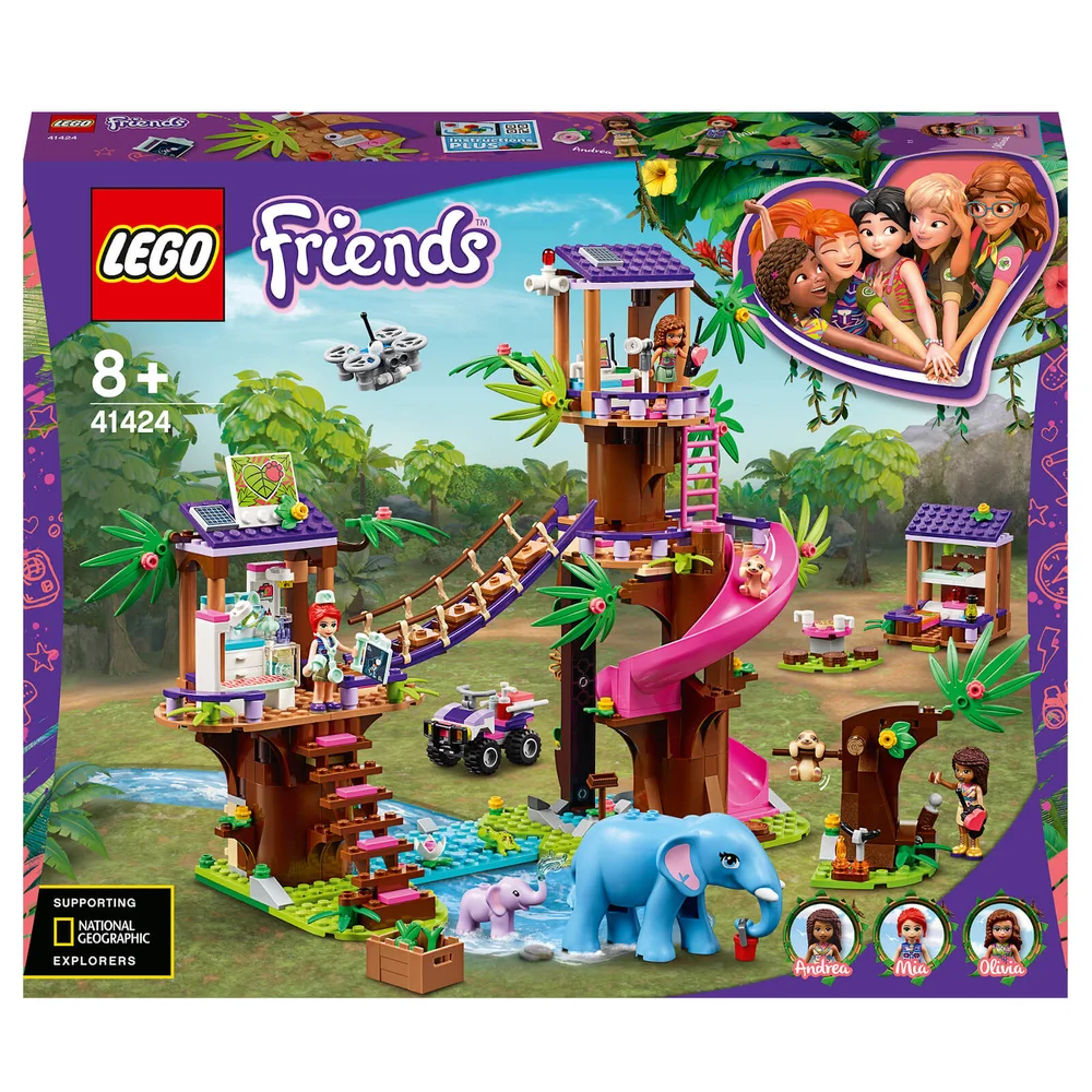 LEGO Friends: Tierrettungsstation im Dschungel (41424) Bild 1