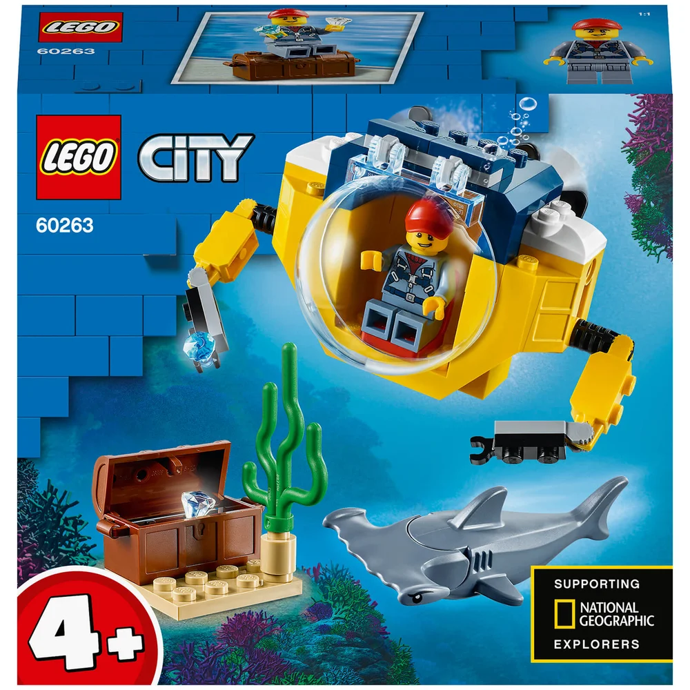 LEGO City: 4+ Mini-U-Boot für Meeresforscher (60263) Bild 1