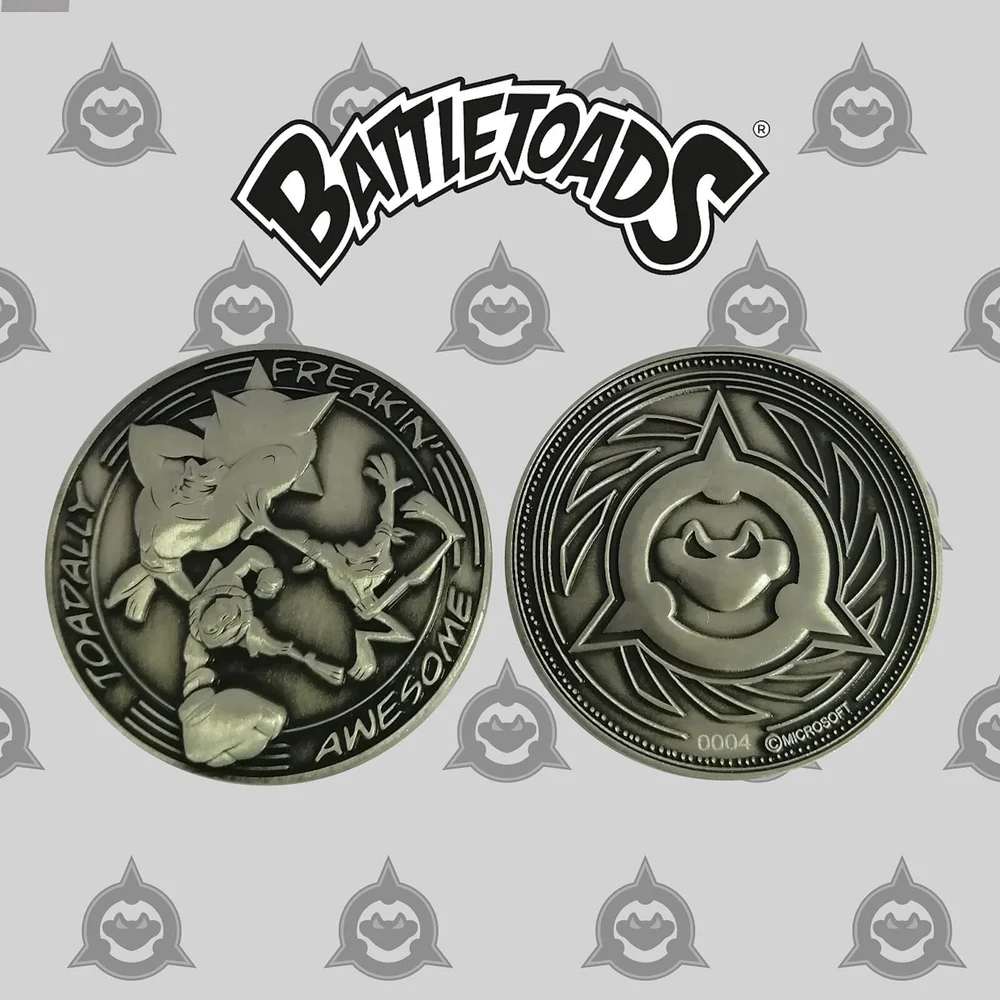 Battletoads Sammelmünze in limitierter Auflage Bild 1