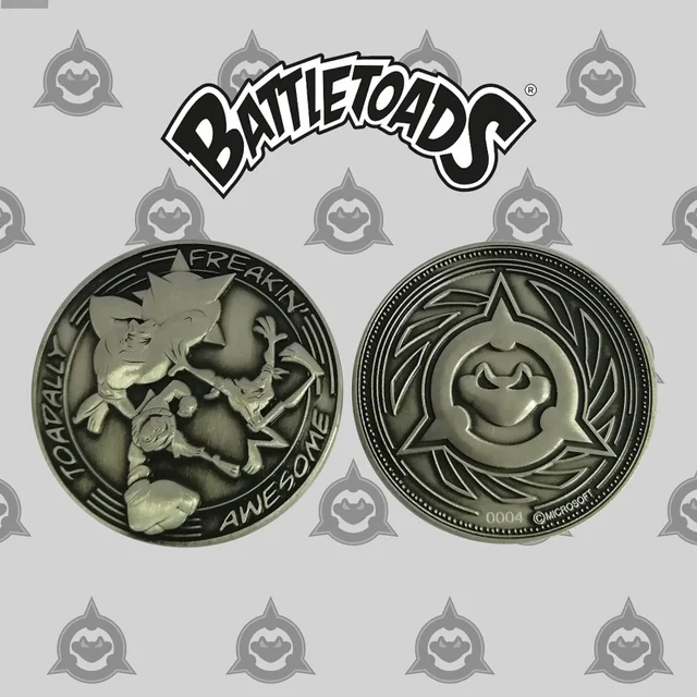 Battletoads Sammelmünze in limitierter Auflage