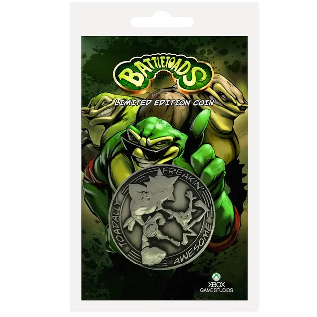 Battletoads Sammelmünze in limitierter Auflage