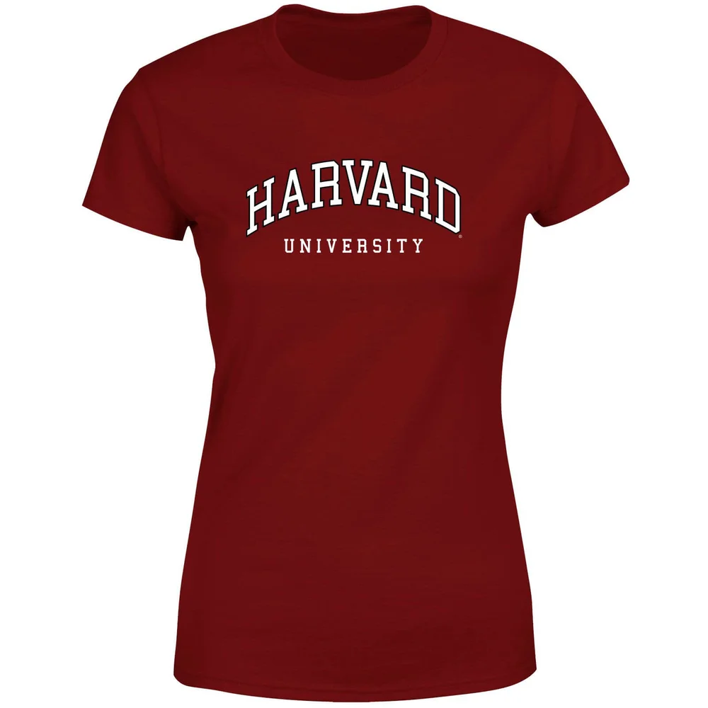 Harvard Burgundy Tee Women's T-Shirt - Burgundy - S Bild 1