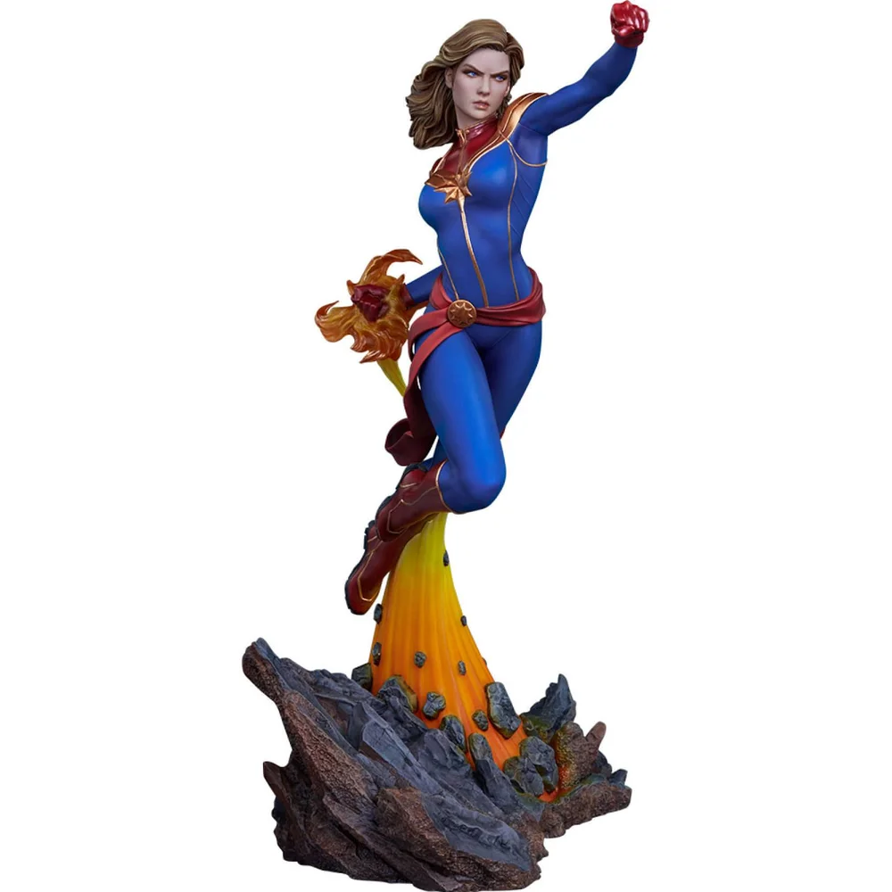 Sideshow Collectibles Avengers Assemble Statue 1/5 Captain Marvel 41 cm Bild 1