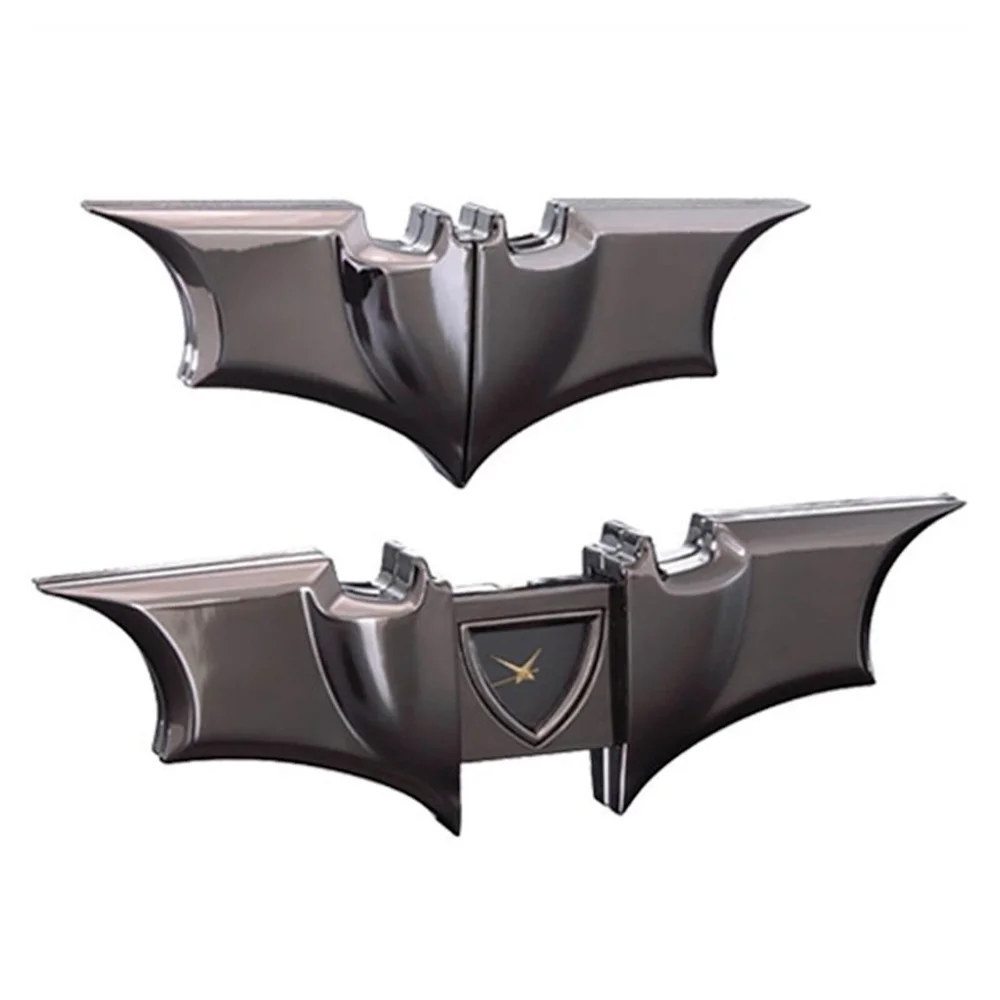 DC Comics Dark Knight zusammenklappbare Tischuhr (Schwarz) Bild 1