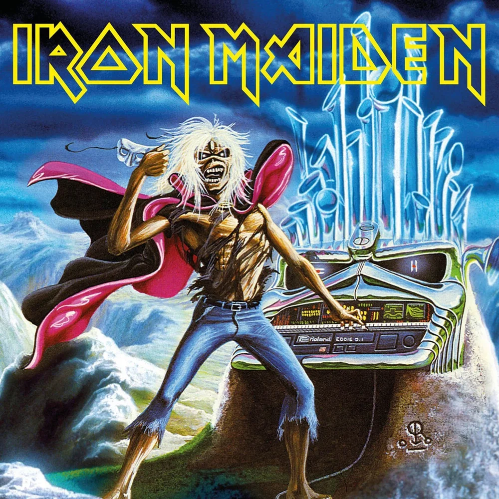 Iron Maiden - Run To The Hills (Live) 18 cm Single Bild 1