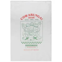 Teenage Mutant Ninja Turtles Cowabunga Cotton Geschirrtuch - Weiß