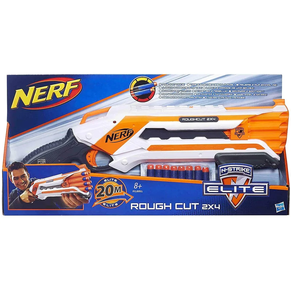 NERF Rough Cut 2x4 Elite Blaster Bild 1