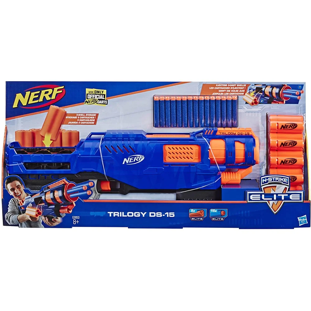 Nerf N-Strike Elite Trilogy DS 15 Blaster Bild 1