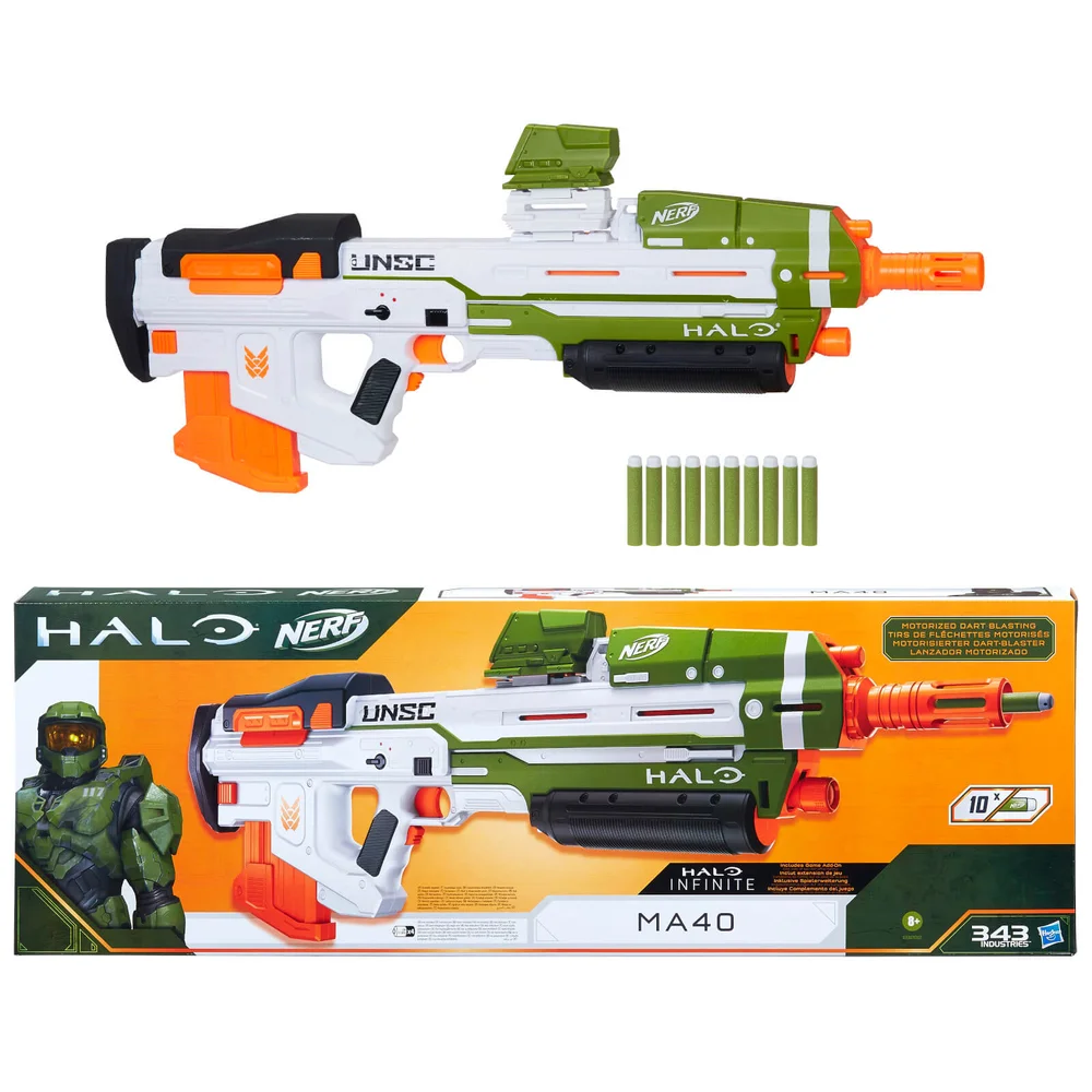 Nerf Halo MA40 Blaster Bild 1