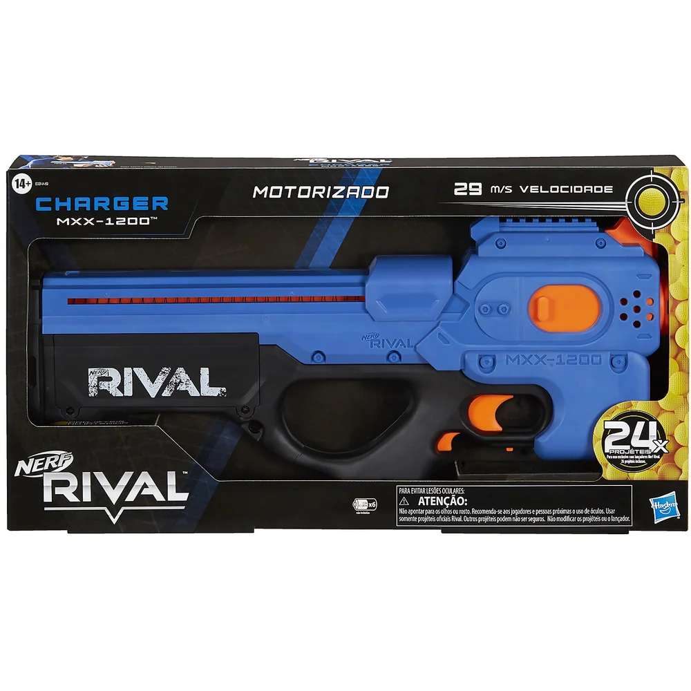 NERF Rival Charger MXX 1200 Blue Blaster Bild 1