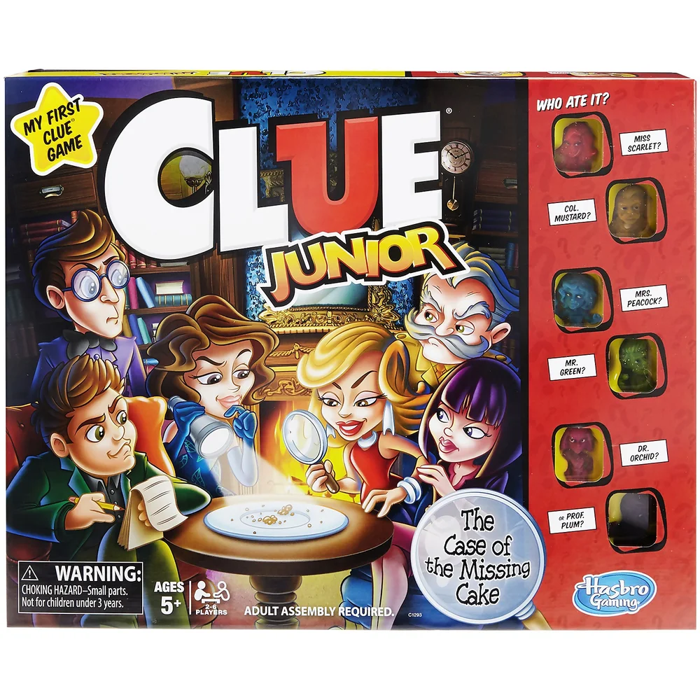 Cluedo Junior Mystery-Brettspiel Bild 1