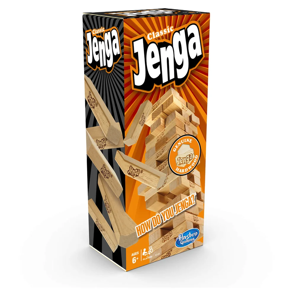 Jenga Klassisches Partyspiel Bild 1