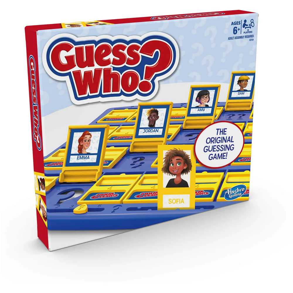 Guess Who Klassisches Brettspiel Bild 1