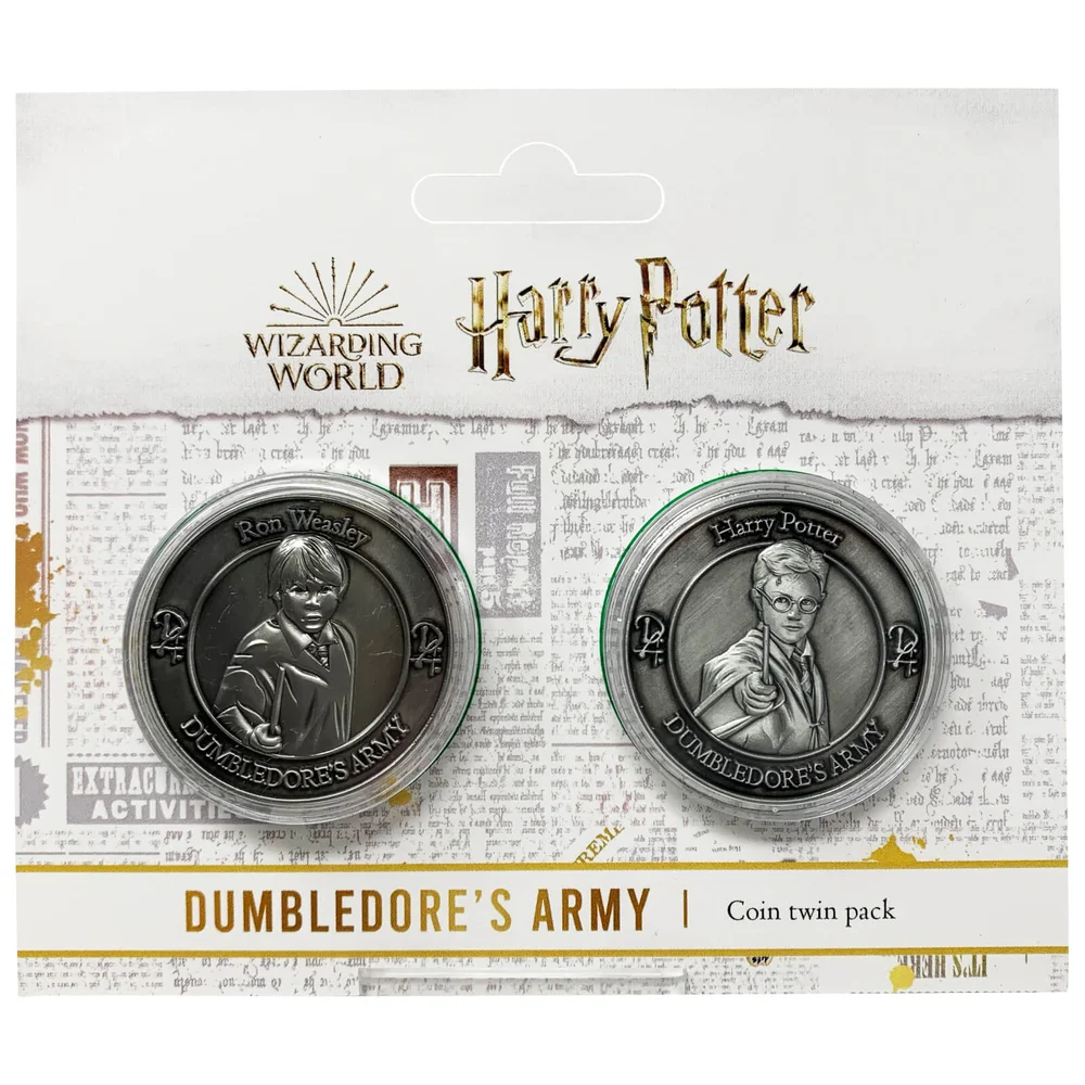 Harry Potter Dumbledore Army Sammlermünzensatz : Harry und Ron Bild 1