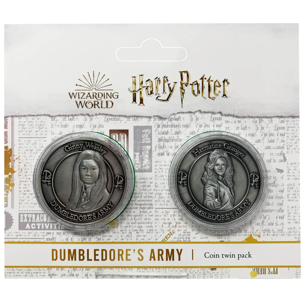 Harry Potter Dumbledore Army Sammlermünzensatz : Hermine und Ginny Bild 1
