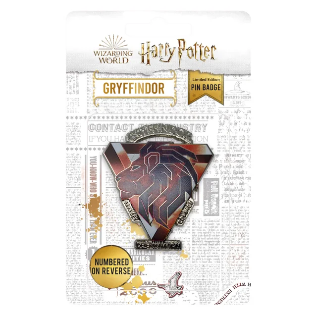 Harry Potter Limitierte Auflage Gryffindor Anstecker