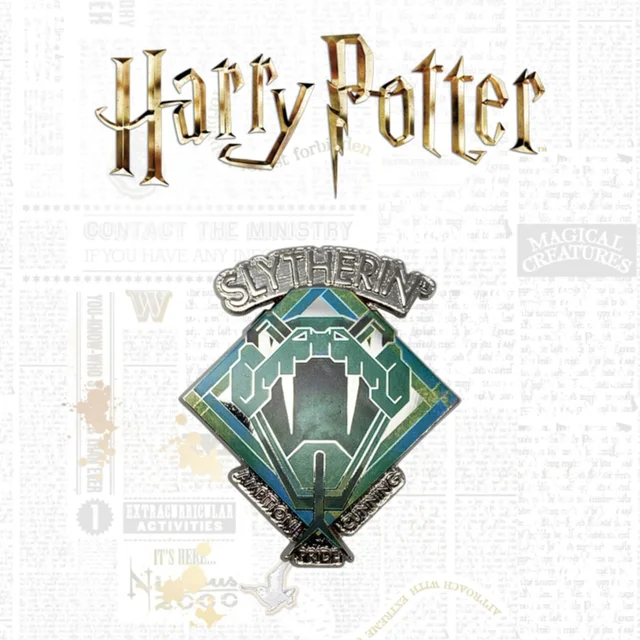 Harry Potter limitierte Auflage Slytherin Anstecker