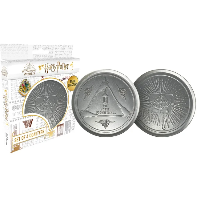Harry Potter Metall-Getränkeuntersetzer