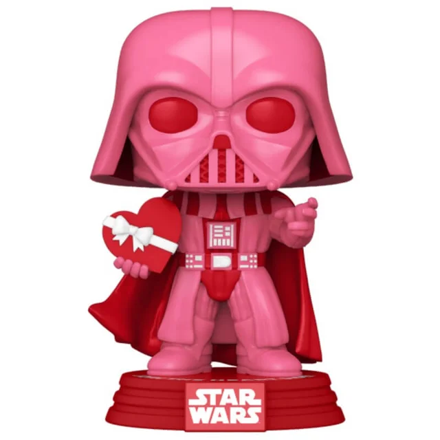 Star Wars Valentinstag Darth Vader mit Herz Pop! Vinylfigur