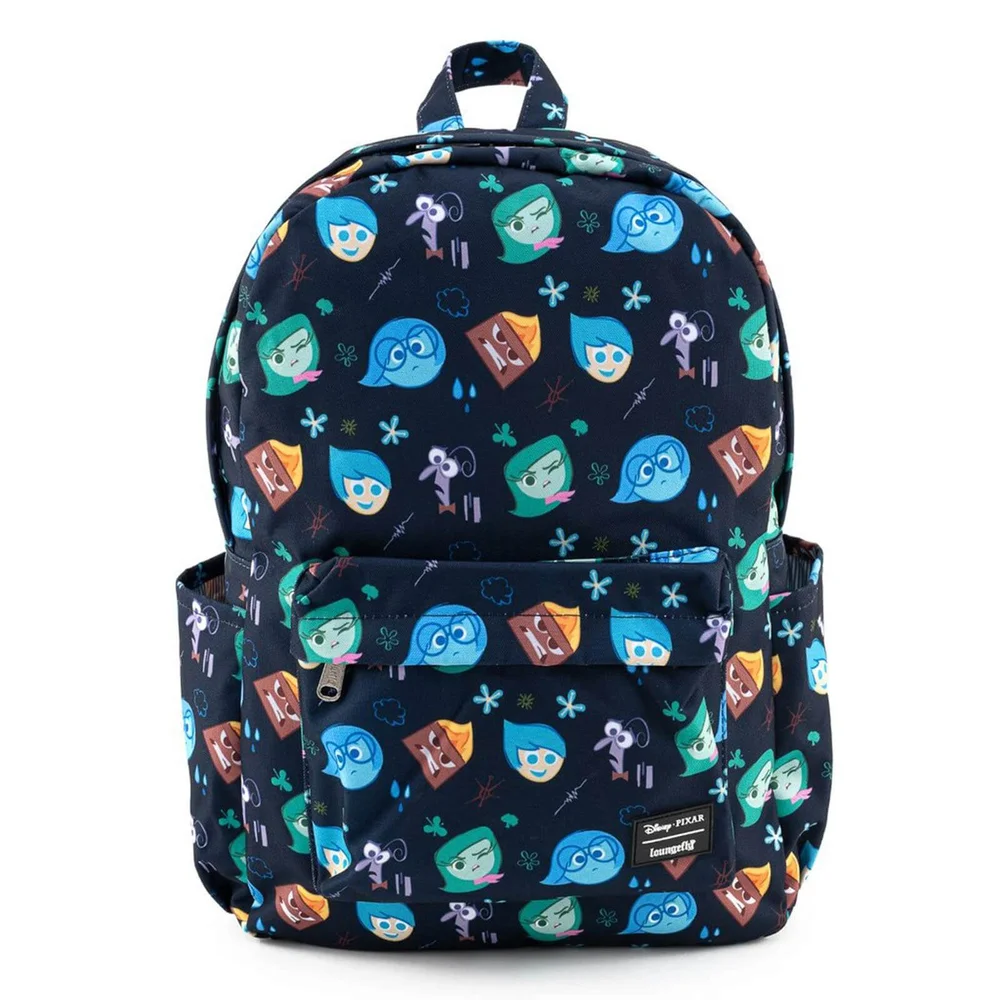 Loungefly Pixar Inside Out Emotion Heads AOP Nylon Backpack Bild 1