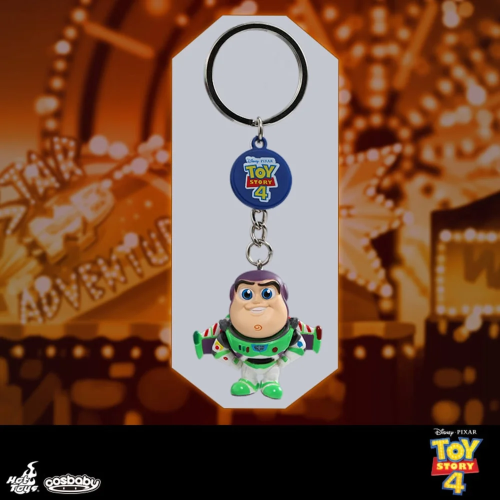 Hot Toys Cosbaby Toy Story 4 Buzz Lightyear Schlüsselanhänger Bild 1