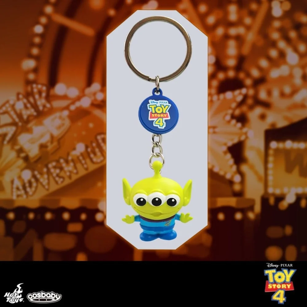 Hot Toys Cosbaby Toy Story Alien Schlüsselanhänger Bild 1