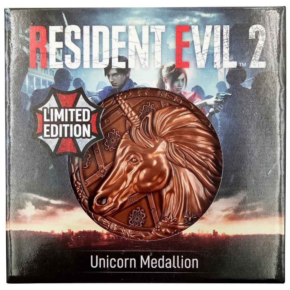Resident Evil Einhorn-Medaillon in limitierter Auflage Bild 1