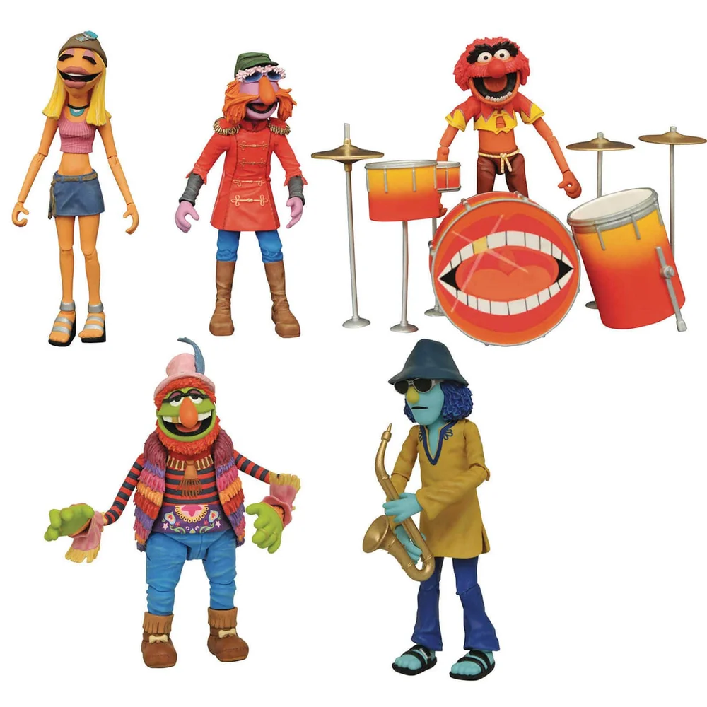 Diamond Select Muppets Deluxe Band Members Actionfigur Box-Set - SDCC Exclusive Bild 1