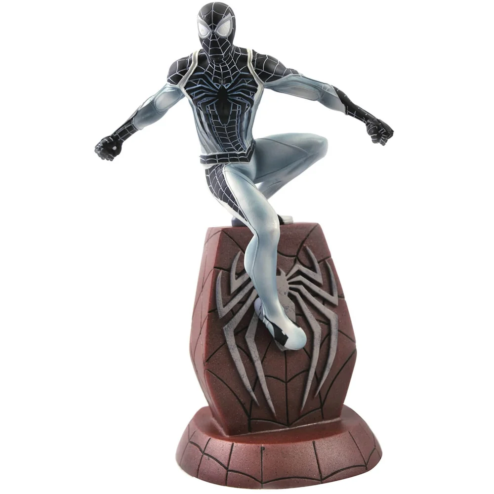 Diamond Select Marvel Gallery Spider-Man (PS4) PVC Figure - Negative Suit Spider-Man (SDCC 2020 Exclusive) Bild 1