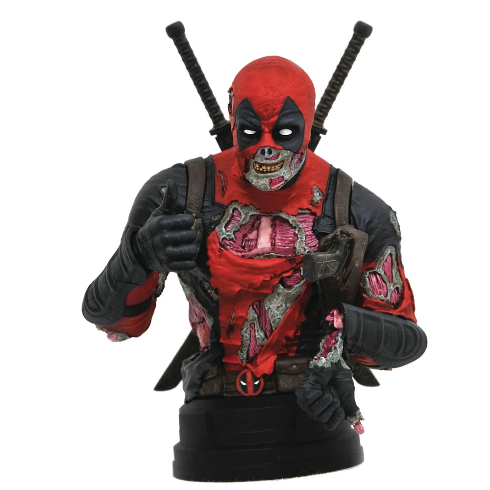 Gentle Giant Marvel Deadpool Zombie 1/6 Scale Bust Statue (SDCC 2020 Exclusive) Bild 1