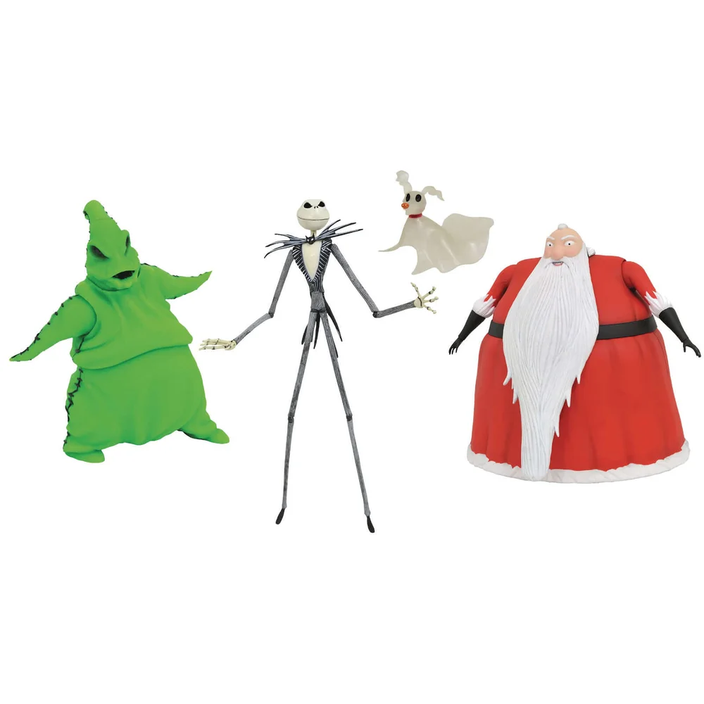 Diamond Select The Nightmare Before Christmas Deluxe Actionfigur leuchtendes Box-Set (SDCC 2020 Exklusiv) Bild 1