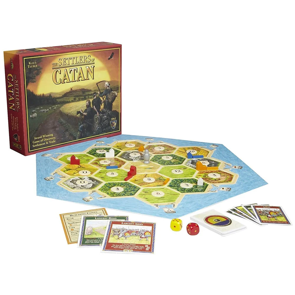 Das Brettspiel Die Siedler von Catan Bild 1