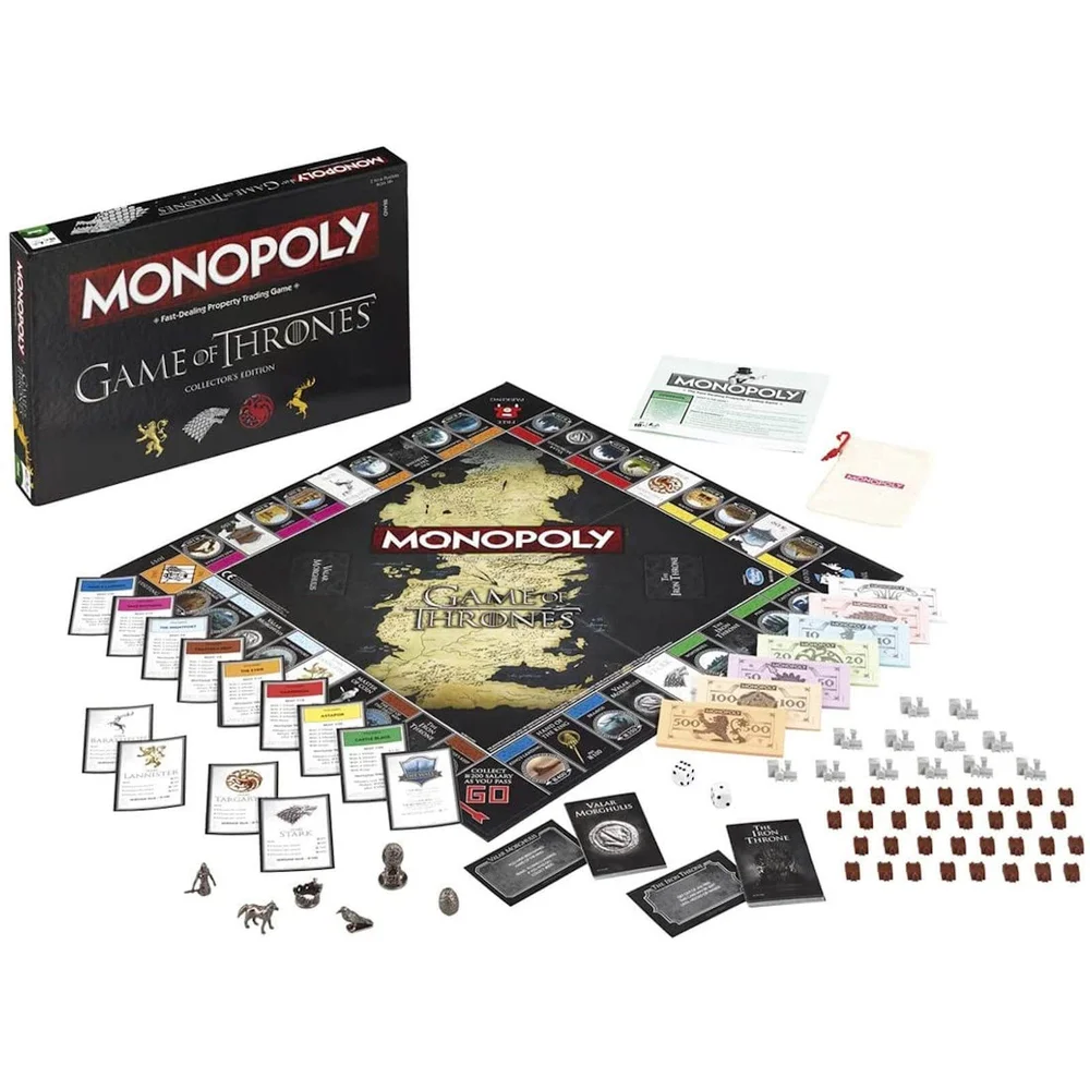 Monopoly Brettspiel - Game of Thrones-Ausgabe Bild 1