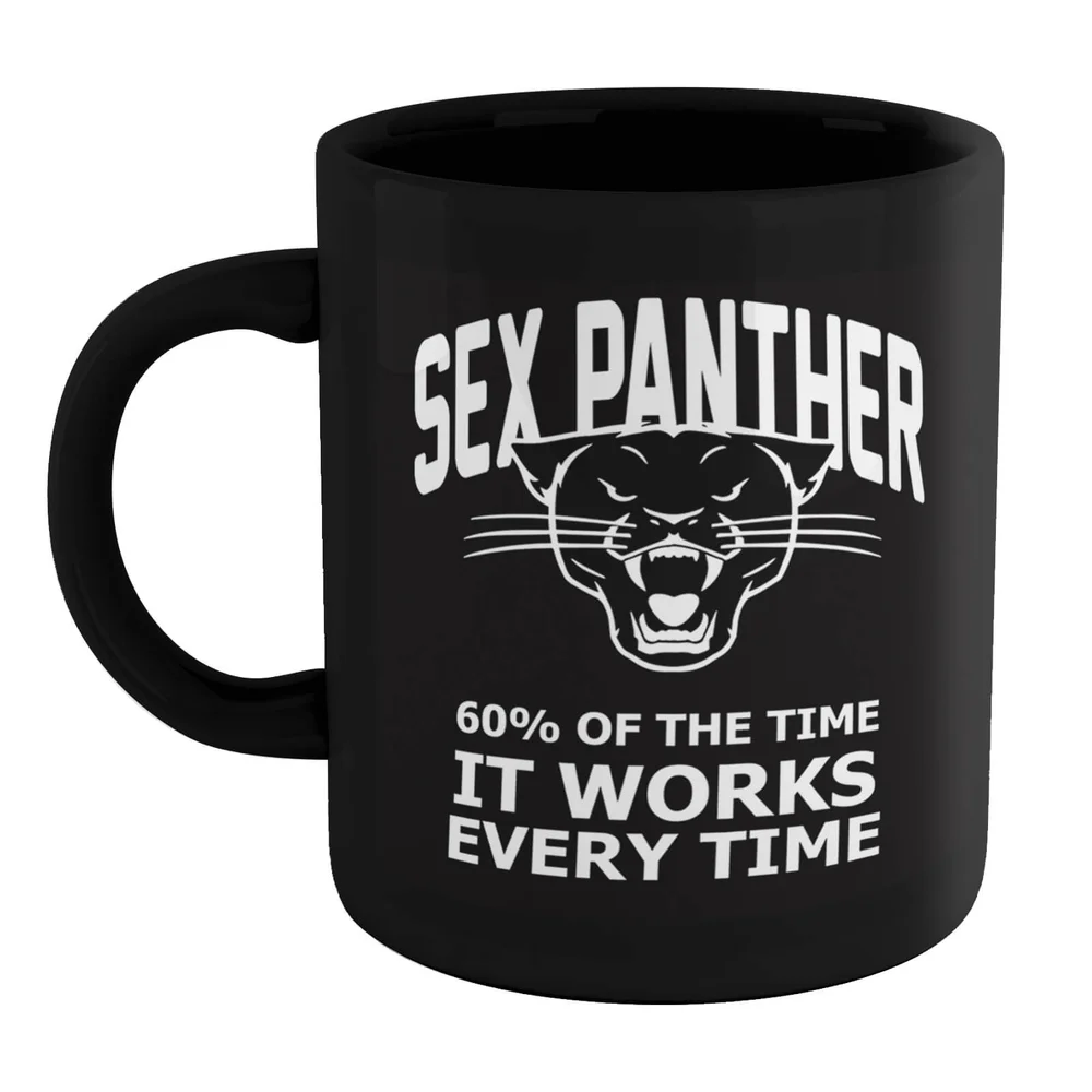 Anchorman Sex Panther Tasse - Schwarz Bild 1
