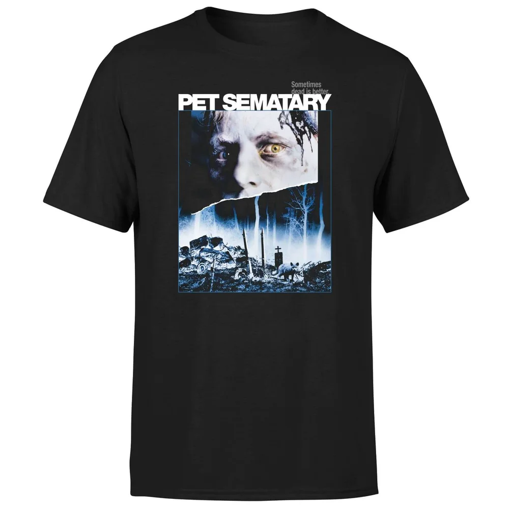 Pet Semetary Sometimes Dead Is Better Herren T-Shirt - Schwarz - S Bild 1