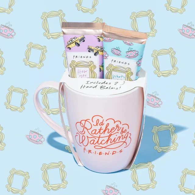Friends Tasse und Handcreme als Geschenkset