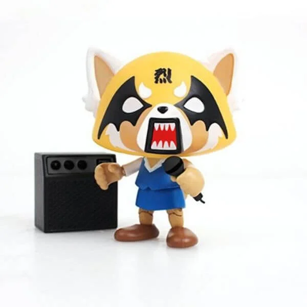 Aggretsuko Death Metal Wing Eyes Vinyl-Actionfigur Bild 1