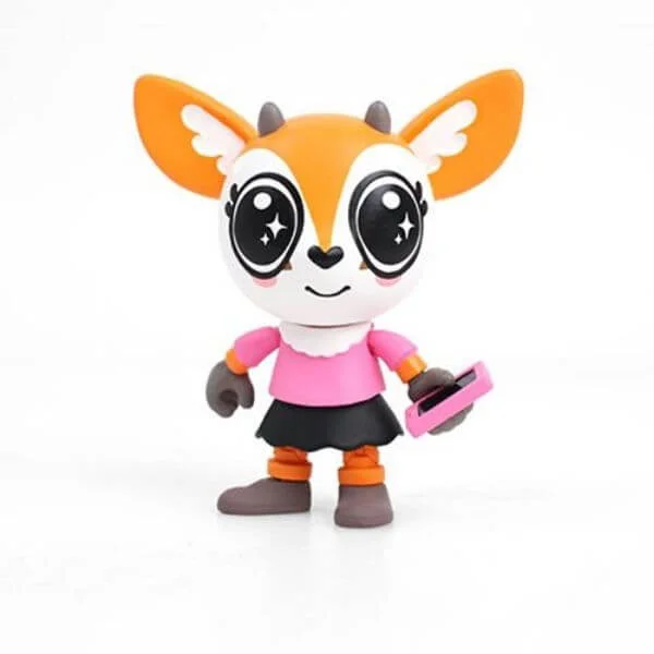 Aggretsuko Tsunoda Vinyl-Actionfigur Bild 1