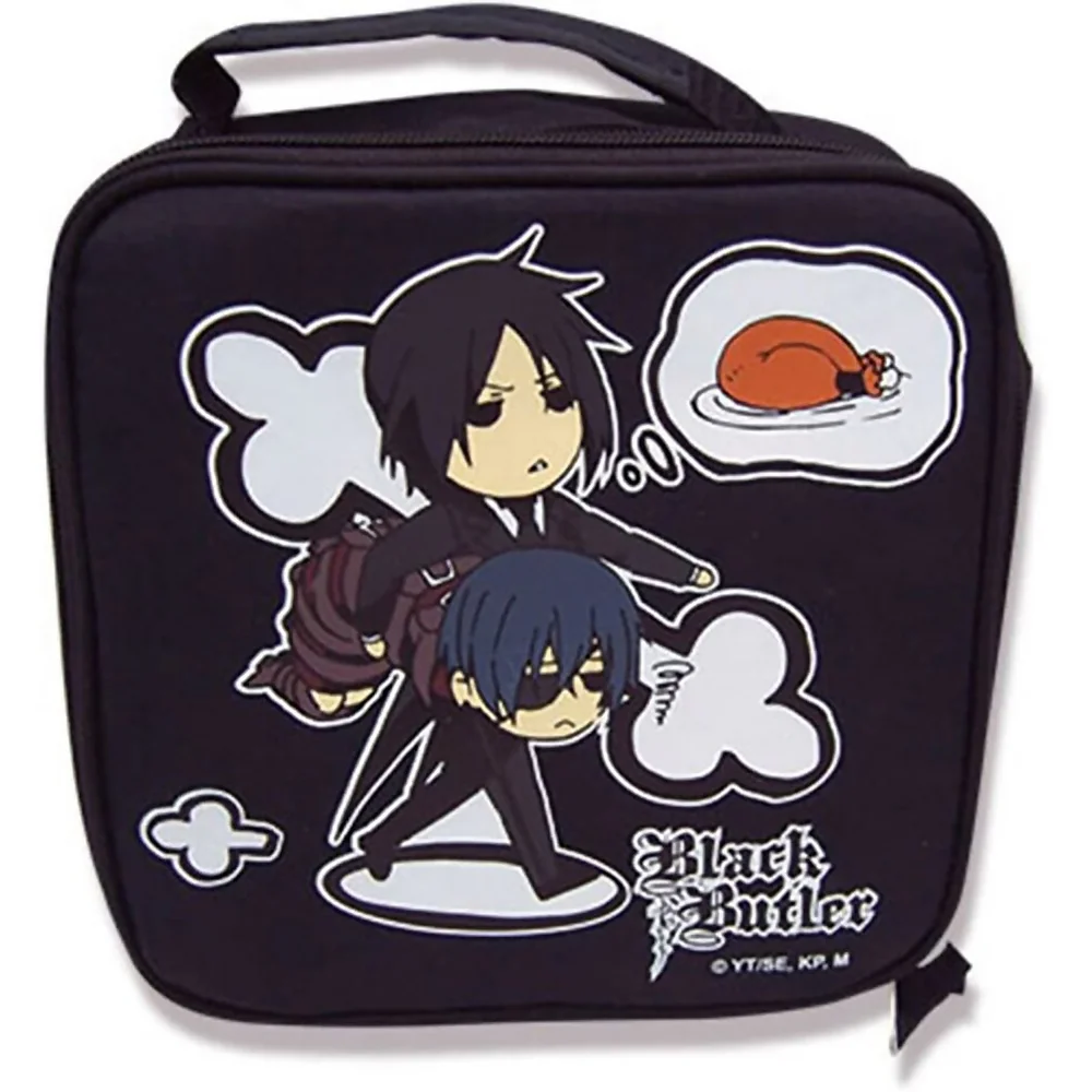 Black Butler Characters Soft Tote Lunch Box Bild 1