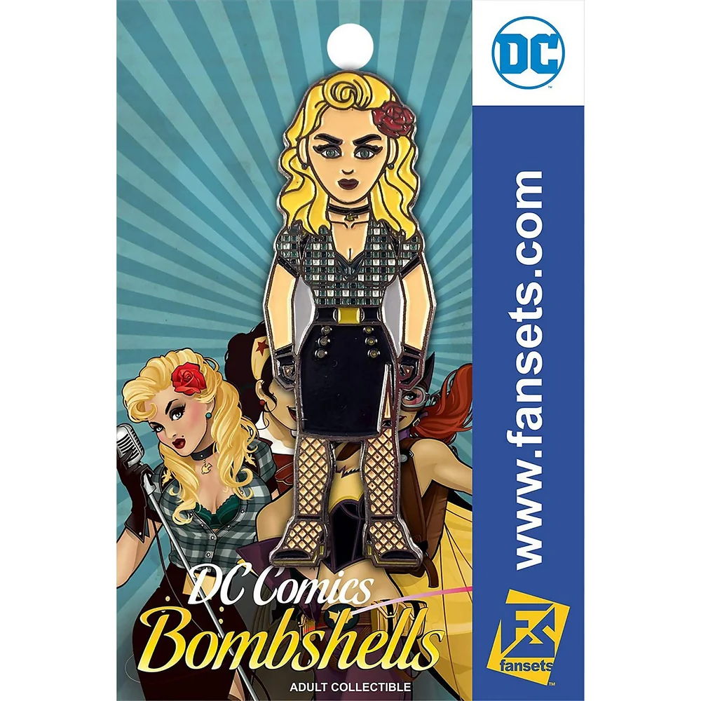 DC Bombshells Black Canary Anstecker Bild 1