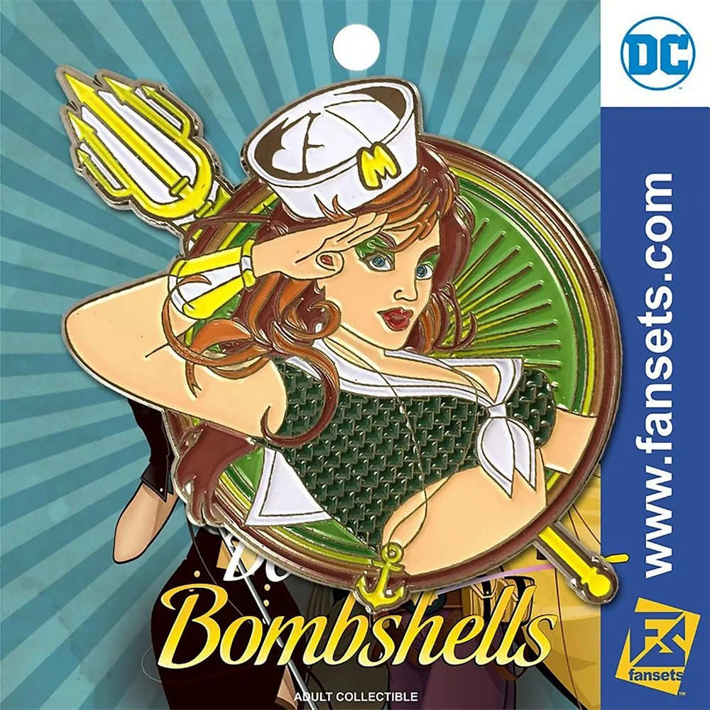 DC Bombshells Mera Anstecker Bild 1
