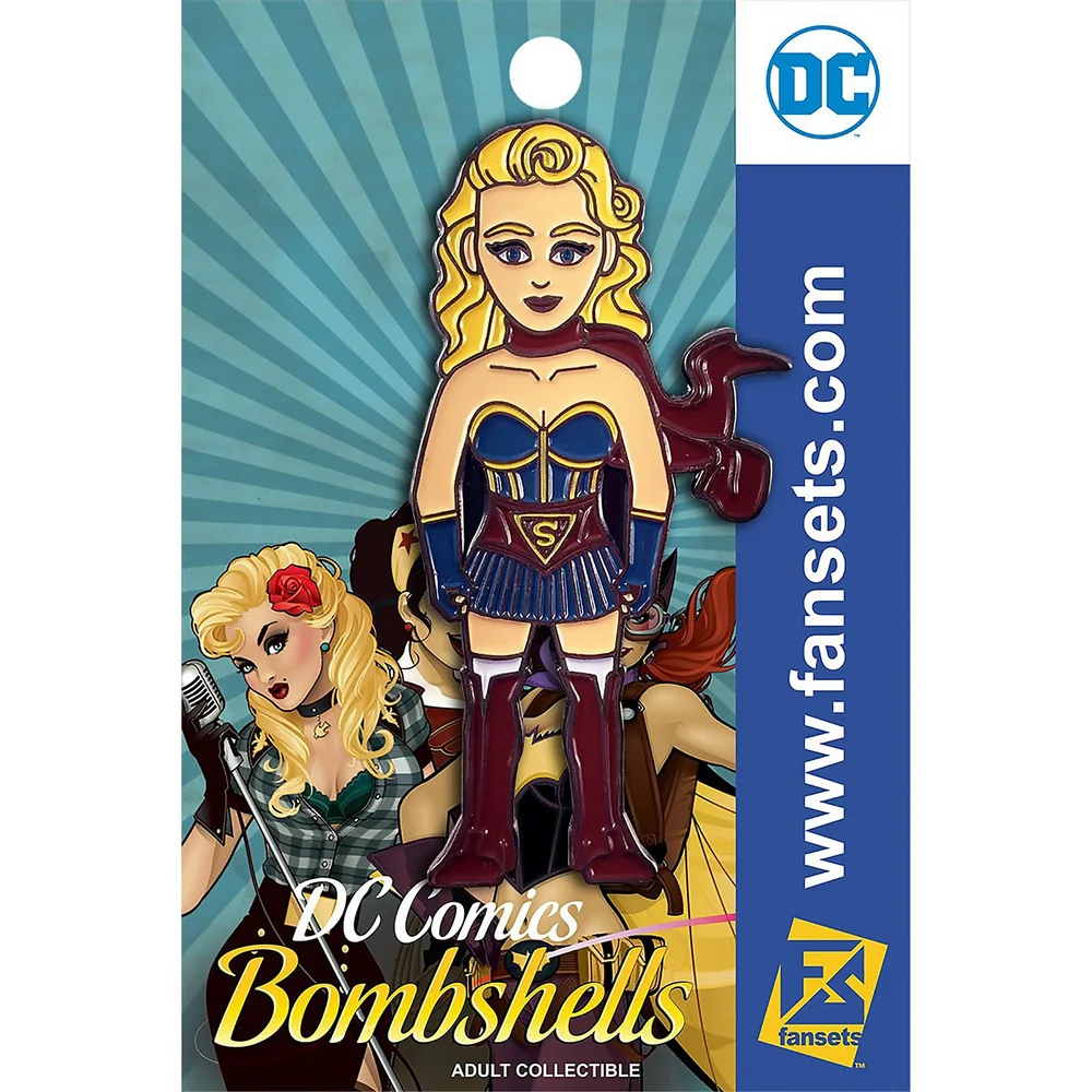 DC Bombshells Supergirl Anstecker Bild 1