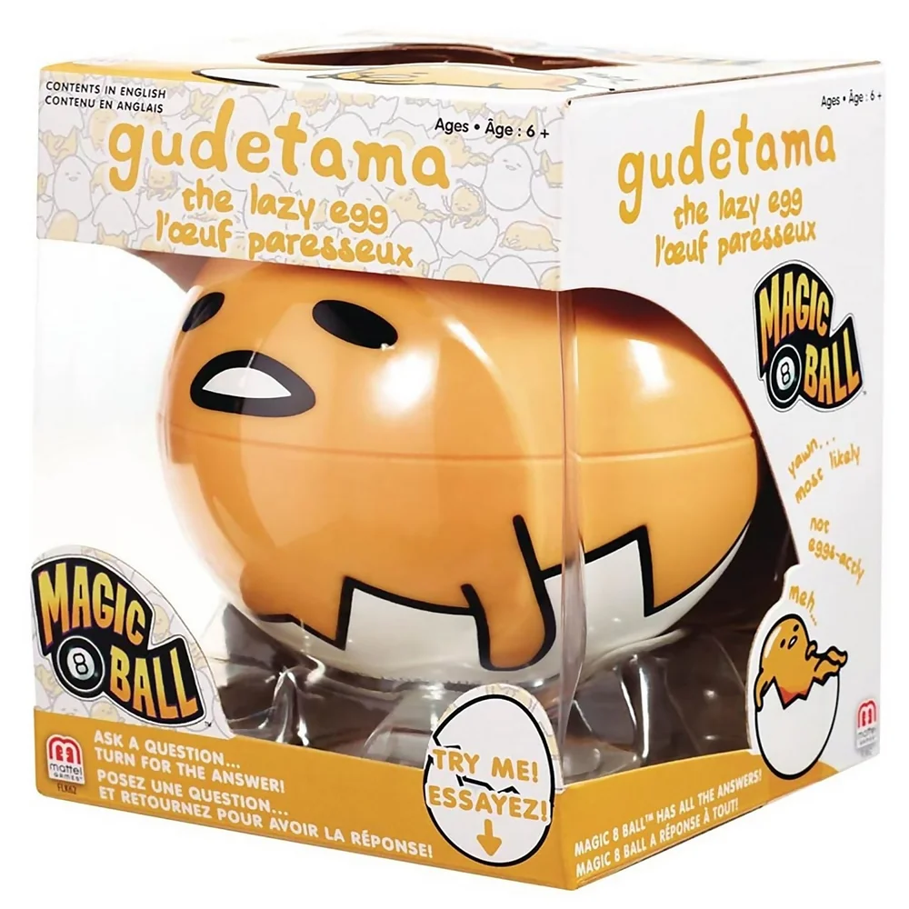Gudetama The Lazy Egg Magic 8 Ballspiel Bild 1