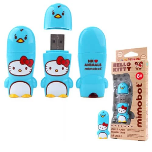 Hello Kitty Penguin Mimobot USB Flash Drive Bild 1