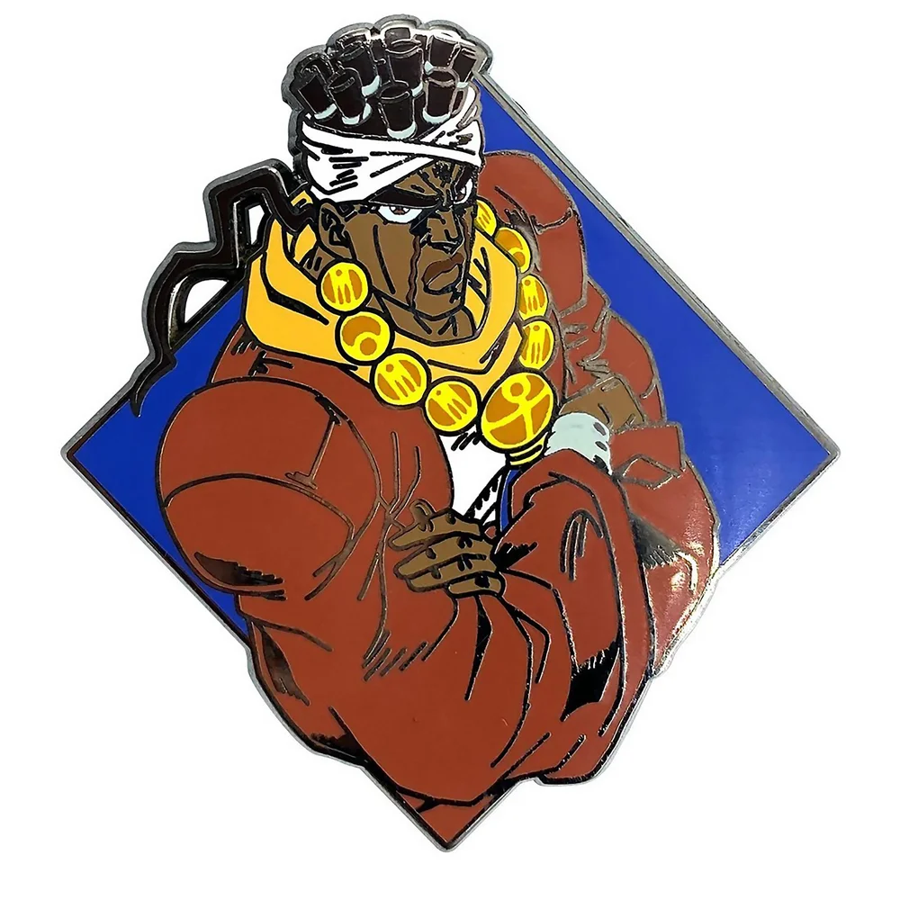 Jojo's Bizarre Adventure Diamant Avdol Emaille-Anstecker Bild 1
