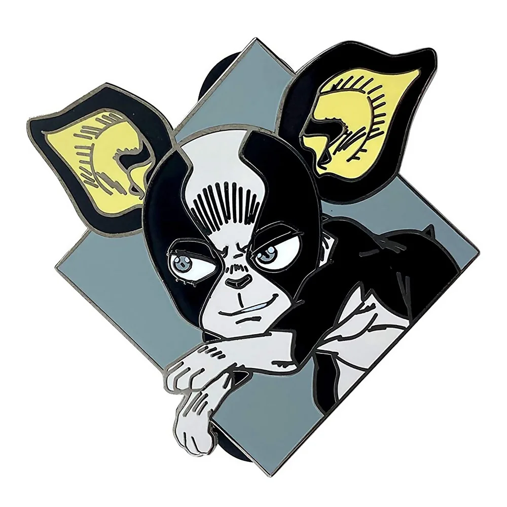 Jojo's Bizarre Adventure Diamond Iggy Enamel Pin Bild 1