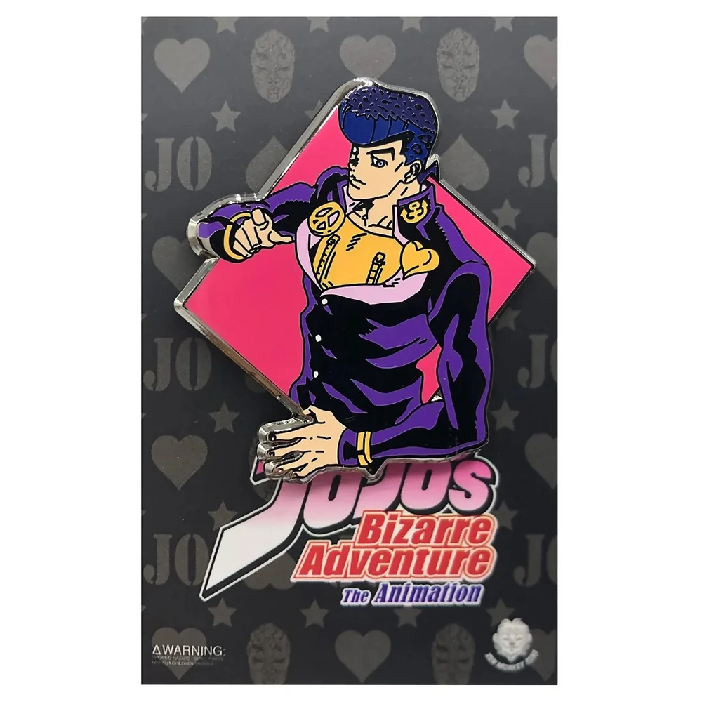 Jojo's Bizarre Adventure Diamant Josuke Emaille-Anstecker Bild 1